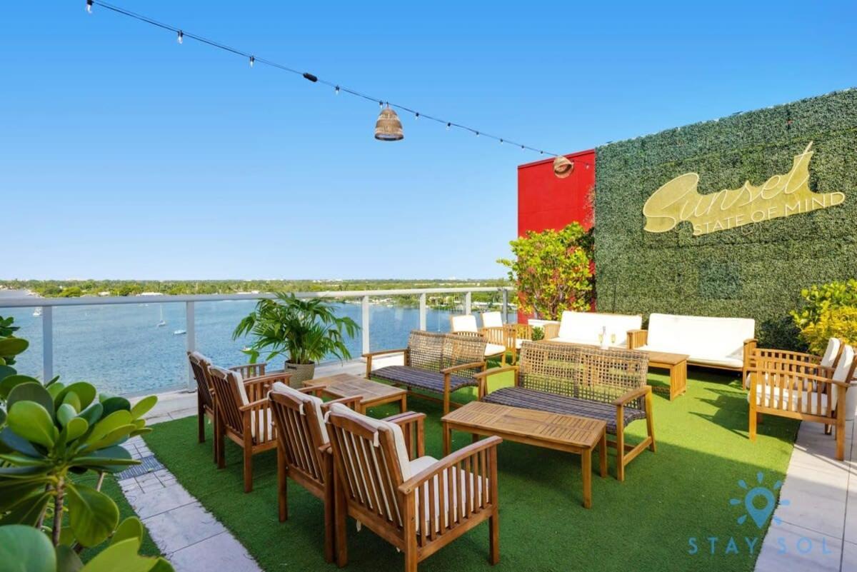 Rooftop Pool - Hollywood Beach Boardwalk Exterior foto