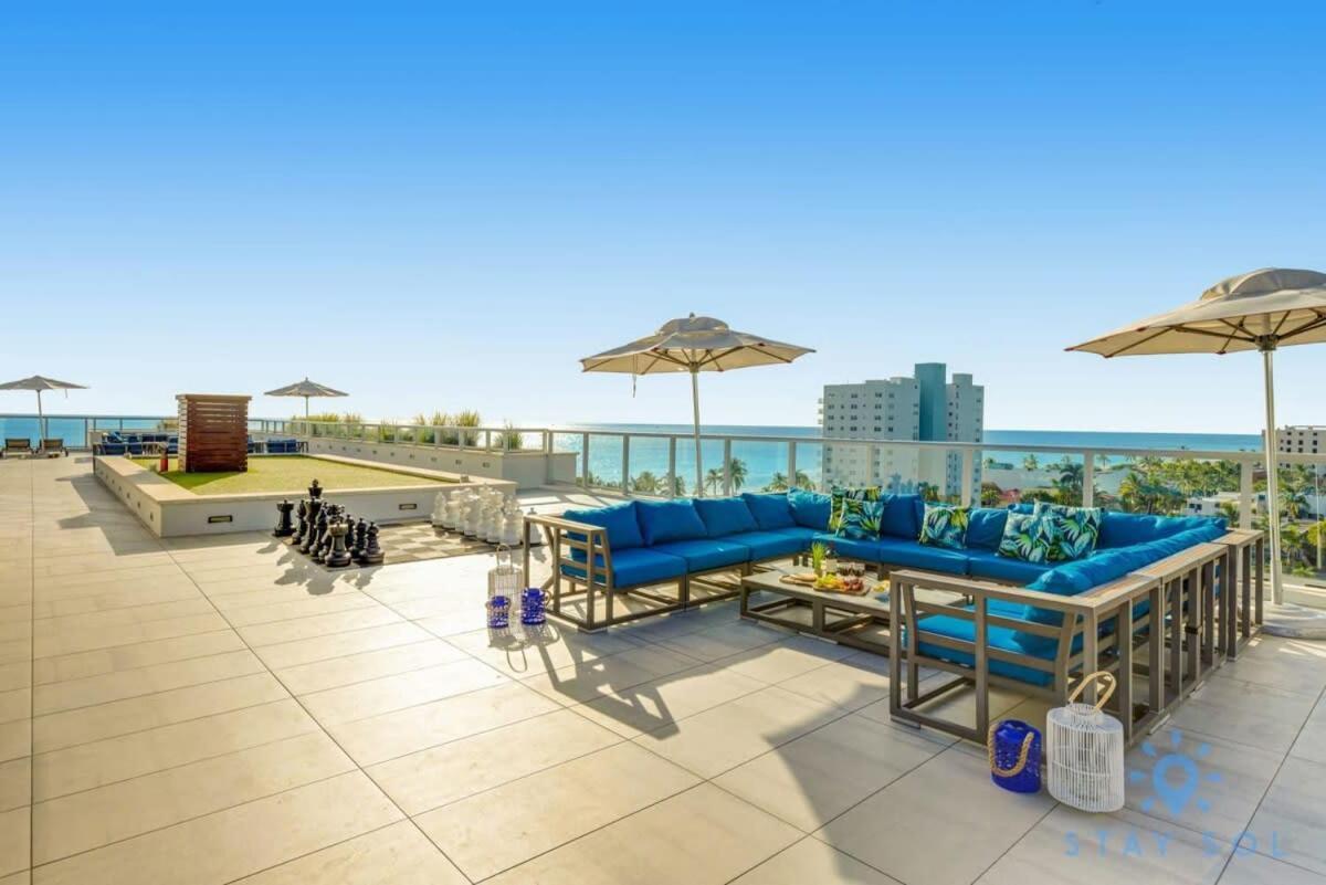 Rooftop Pool - Hollywood Beach Boardwalk Exterior foto