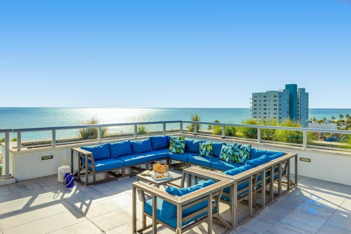 Rooftop Pool - Hollywood Beach Boardwalk Exterior foto