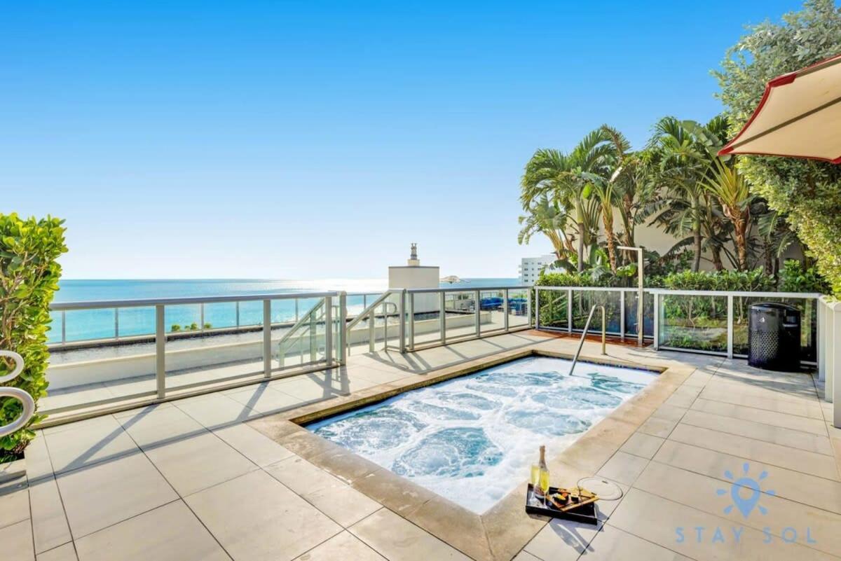 Rooftop Pool - Hollywood Beach Boardwalk Exterior foto